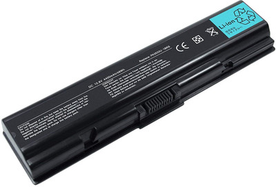 TechSonic Replacement Laptop Battery Compatible For Toshiba Satellite A205-S5831 6 Cell Laptop Battery