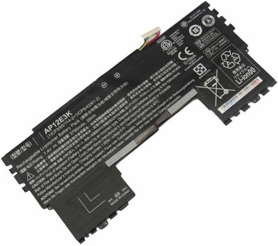 TechSonic OEM Replacement Laptop Battery Compatible For Acer Ap12E3K 6 Cell Laptop Battery