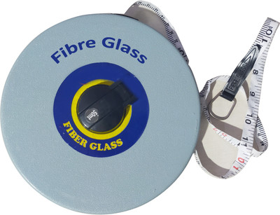 intenzo Soft Fiber Glass Measurement Tape 50m Best Quality Measurement Tape(50 m)