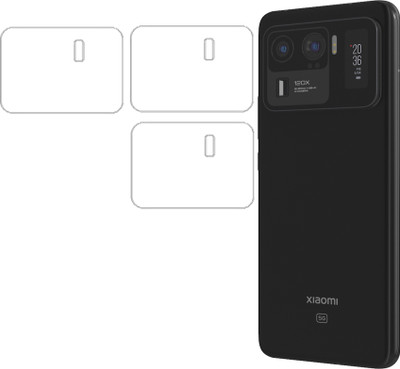 DAFFIN Back Camera Lens Glass Protector for Mi 11 Ultra 5G(Pack of: 3)