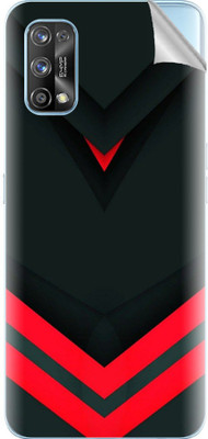 Snooky Realme 7 Pro Mobile Skin(Black)