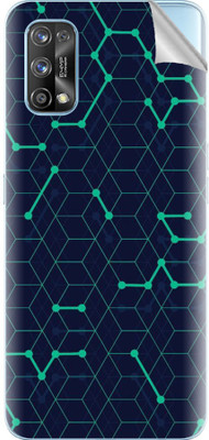 Snooky Realme 7 Pro Mobile Skin(Blue)