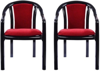 Supreme Plastic Outdoor Chair(BLACK, Set of 2, DIY(Do-It-Yourself))