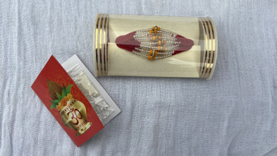 HYATT CREATION Thread 12 SET RAKHI Assorted Chawal Roli Pack  Set(2)