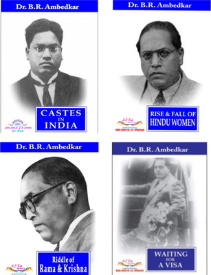 Castes In India+rise & Fall Of Hindu Women+riddle Of Rama & Krishna+waiting For A Visa (Combo Of 4 Books)(Paperback, DR. B.R. AMBEDKAR) Castes In India+rise & Fall Of Hindu Women+riddle Of Rama & Krishna+waiting For A Visa (Combo Of 4 Books)(Paperback, DR. B.R. AMBEDKAR)