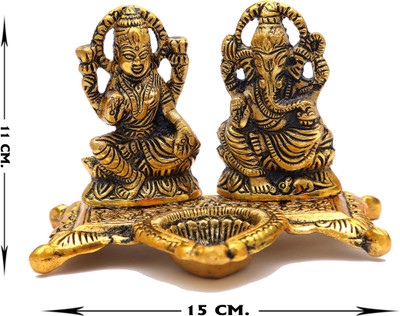 SBBCO Decorative Showpiece  -  11.21 cm(Aluminium, Gold)