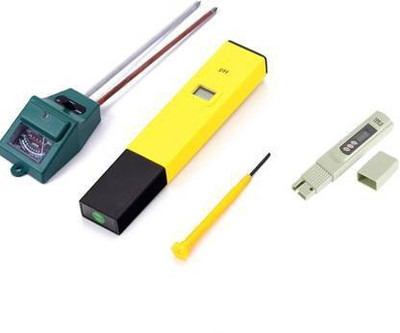 WOLBLIX Hydroponic Fruit Vegetable Grow Kit- 3-in-1 Soil Light Sensor + TDS ppm Test Pen + pH Meter Digital Monitor Soil Test Kit (Set of 3) Soil Test Kit(Set of 3) WOLBLIX Hydroponic Fruit Vegetable Grow Kit- 3-in-1 Soil Light Sensor + TDS ppm Test Pen + pH Meter Digital Monitor Soil Test Kit (Set of 3) Soil Test Kit(Set of 3)