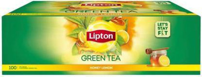 Lipton FLAVOUR BEST QUALITY Honey, Lemon Green Tea Bags Box(100)