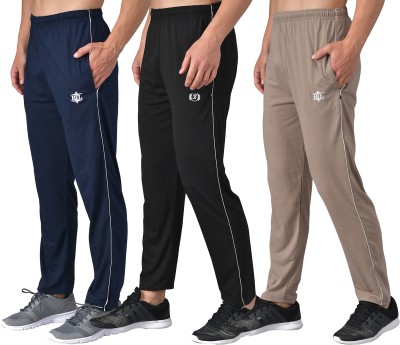 eCools Solid Men Multicolor Track Pants