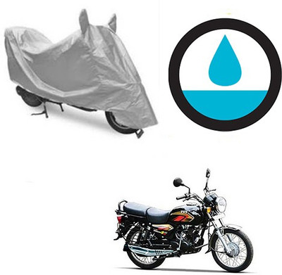 THE REAL ARV Waterproof Two Wheeler Cover for TVS(Max 4R, Silver)