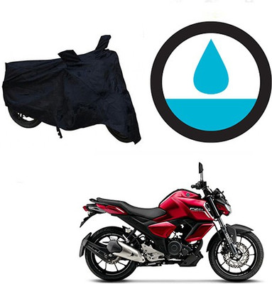 HYBRIDS COLLECTION Waterproof Two Wheeler Cover for Yamaha(FZ-S, Black)