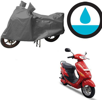 THE REAL ARV Waterproof Two Wheeler Cover for Hero(E Sprint, Grey)