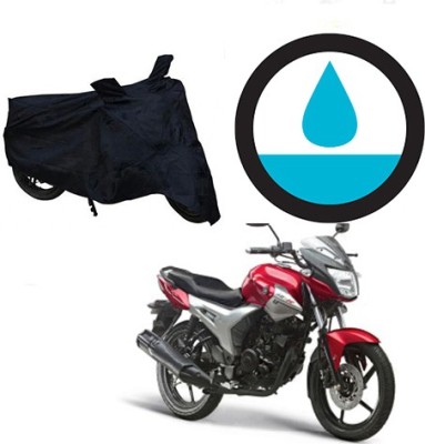 Mdstar Waterproof Two Wheeler Cover for Yamaha(SZ X, Black)