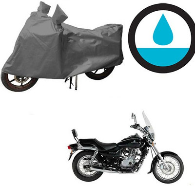 HYBRIDS COLLECTION Waterproof Two Wheeler Cover for Bajaj(Avenger 220 DTS-i, Grey)