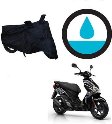 HYBRIDS COLLECTION Waterproof Two Wheeler Cover for Yamaha(Jog R, Black)