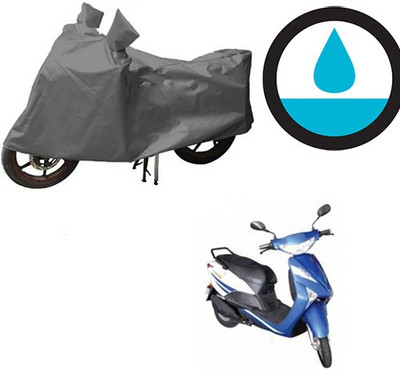 HYBRIDS COLLECTION Waterproof Two Wheeler Cover for Indus(Yo Xplor, Grey)