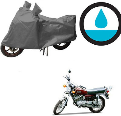 THE REAL ARV Waterproof Two Wheeler Cover for Yamaha(RX 100, Grey)