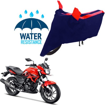 RONISH Waterproof Two Wheeler Cover for Hero(Xtreme 200R, Black, Red)