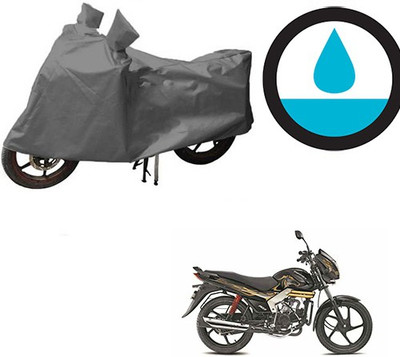 HYBRIDS COLLECTION Waterproof Two Wheeler Cover for Mahindra(Centuro, Grey)