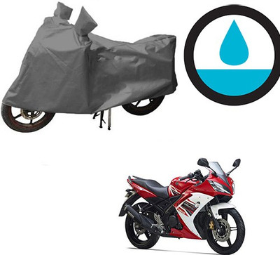 HYBRIDS COLLECTION Waterproof Two Wheeler Cover for Yamaha(R15 s, Grey)