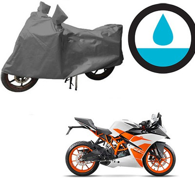 HYBRIDS COLLECTION Waterproof Two Wheeler Cover for KTM(Duke 200, Grey)