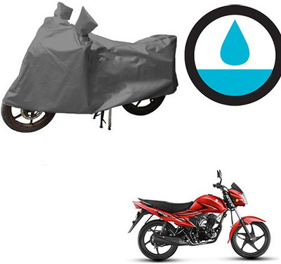 HYBRIDS COLLECTION Waterproof Two Wheeler Cover for Suzuki(Hayate, Grey)