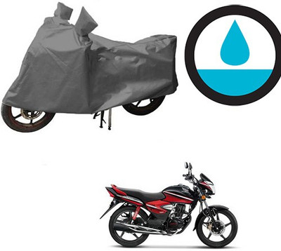 HYBRIDS COLLECTION Waterproof Two Wheeler Cover for Honda(CB Shine, Grey)