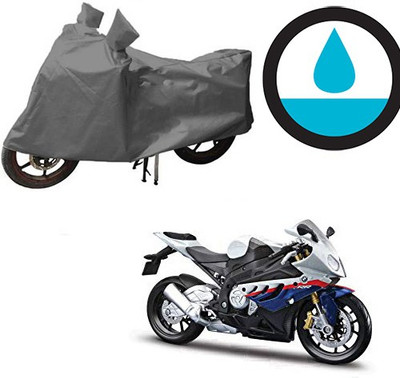 HYBRIDS COLLECTION Waterproof Two Wheeler Cover for BMW(X1, Grey)