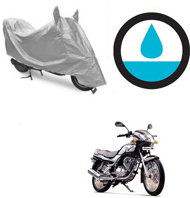 HYBRIDS COLLECTION Waterproof Two Wheeler Cover for TVS(Fiero F2, Silver)