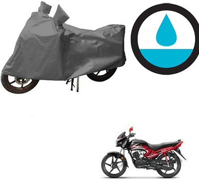 HYBRIDS COLLECTION Waterproof Two Wheeler Cover for Honda(Dream Yuga, Grey)