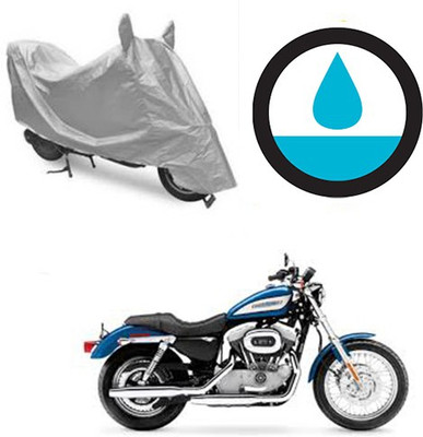 THE REAL ARV Waterproof Two Wheeler Cover for Harley Davidson(XL 883, Silver)