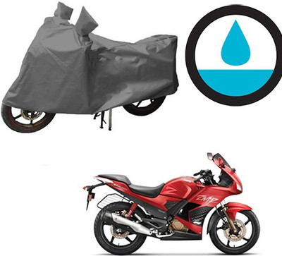 HYBRIDS COLLECTION Waterproof Two Wheeler Cover for Hero(Karizma ZMR, Grey)