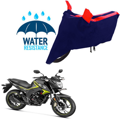 RONISH Waterproof Two Wheeler Cover for Honda(CB Hornet 160R, Blue, Red)