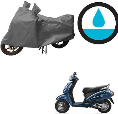 HYBRIDS COLLECTION Waterproof Two Wheeler Cover for Honda(Activa 3G, Grey)
