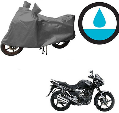 HYBRIDS COLLECTION Waterproof Two Wheeler Cover for Suzuki(GS, Grey)