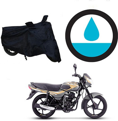 HYBRIDS COLLECTION Two Wheeler Cover for Bajaj(CT100, Black)
