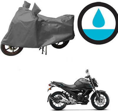 HYBRIDS COLLECTION Waterproof Two Wheeler Cover for Yamaha(FZ, Grey)