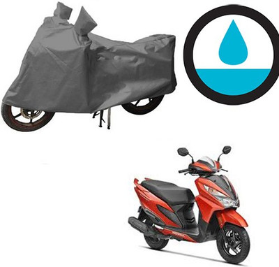 HYBRIDS COLLECTION Waterproof Two Wheeler Cover for Honda(Grazia, Grey)