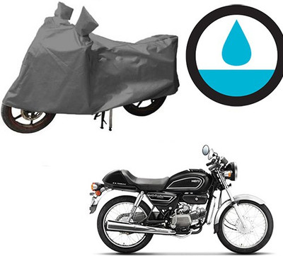 Atulit enterprises Waterproof Two Wheeler Cover for Hero(Splendor Pro Classic, Grey)