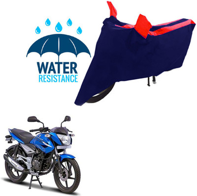 RONISH Waterproof Two Wheeler Cover for Bajaj(XCD 125cc, Black, Red)