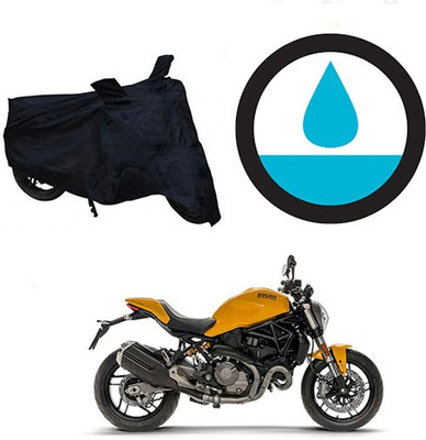 THE REAL ARV Waterproof Two Wheeler Cover for Ducati(Monster 821, Black)