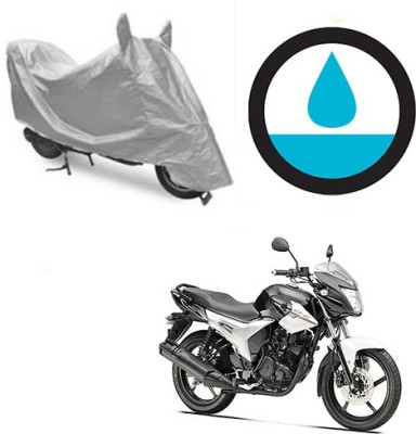 HYBRIDS COLLECTION Waterproof Two Wheeler Cover for Yamaha(SZ R, Silver)