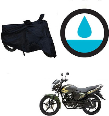 Atulit enterprises Waterproof Two Wheeler Cover for Yamaha(Saluto, Black)
