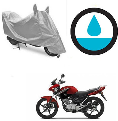 THE REAL ARV Waterproof Two Wheeler Cover for Yamaha(YBR 125, Silver)