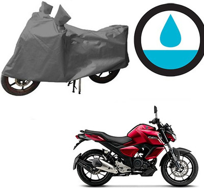 HYBRIDS COLLECTION Waterproof Two Wheeler Cover for Yamaha(FZ-S, Grey)