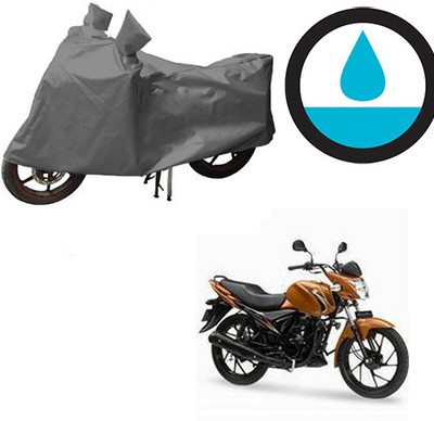 HYBRIDS COLLECTION Waterproof Two Wheeler Cover for Suzuki(Sling, Grey)
