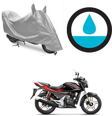 Atulit enterprises Waterproof Two Wheeler Cover for Honda(CBZ Extreme, Silver)