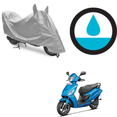 HYBRIDS COLLECTION Waterproof Two Wheeler Cover for Hero(Maestro Edge, Silver)
