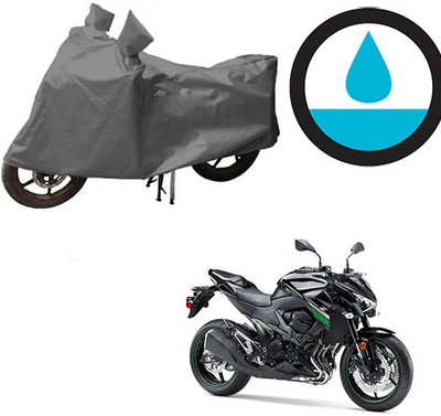 HYBRIDS COLLECTION Waterproof Two Wheeler Cover for Kawasaki(Z800, Grey)