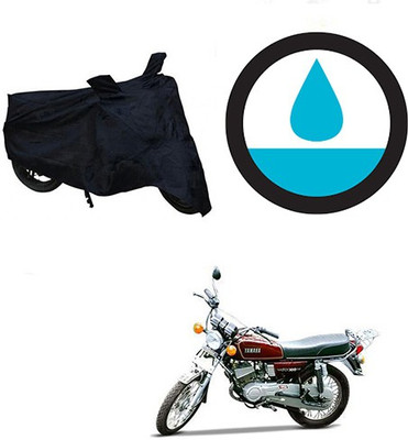 AutoGalaxy Two Wheeler Cover for Yamaha(RX 100, Black)